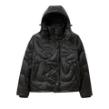 KidSuper Kissing Puffer Jacket "Black"