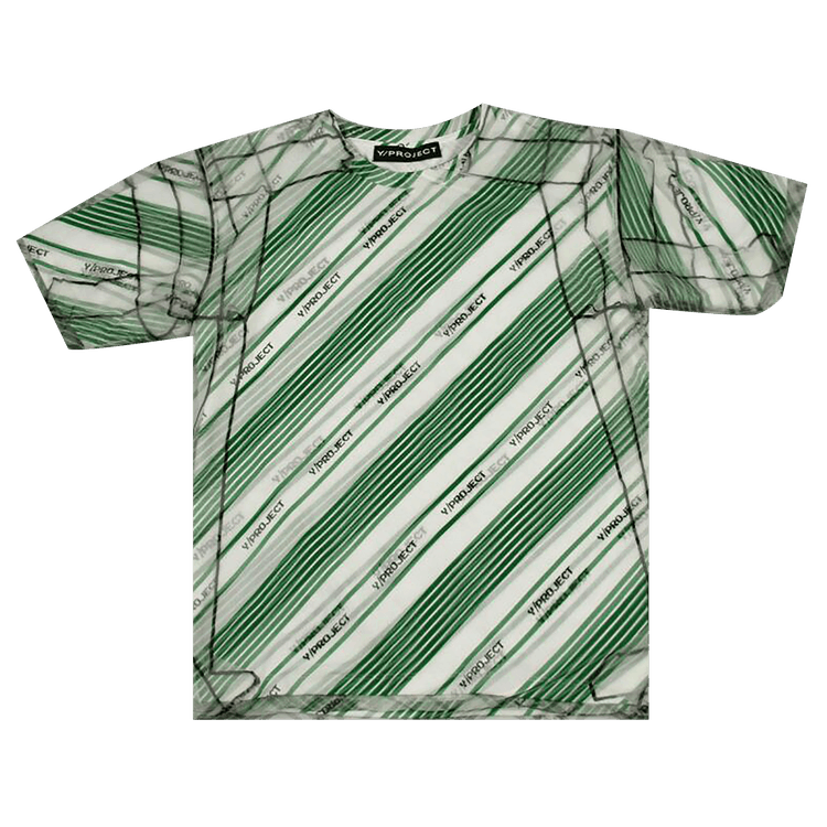 Y/Project Printed Cover T-Shirt "White/Green"