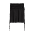 Helmut Lang Tie Pleat Skirt "Black"