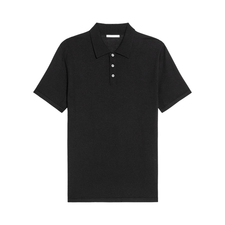 Helmut Lang Knit Polo "Black"