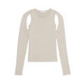 Helmut Lang Cutout Crew "Sand"