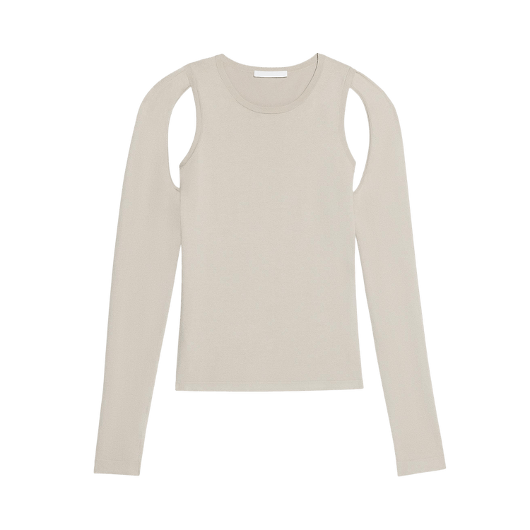 Helmut Lang Cutout Crew "Sand"