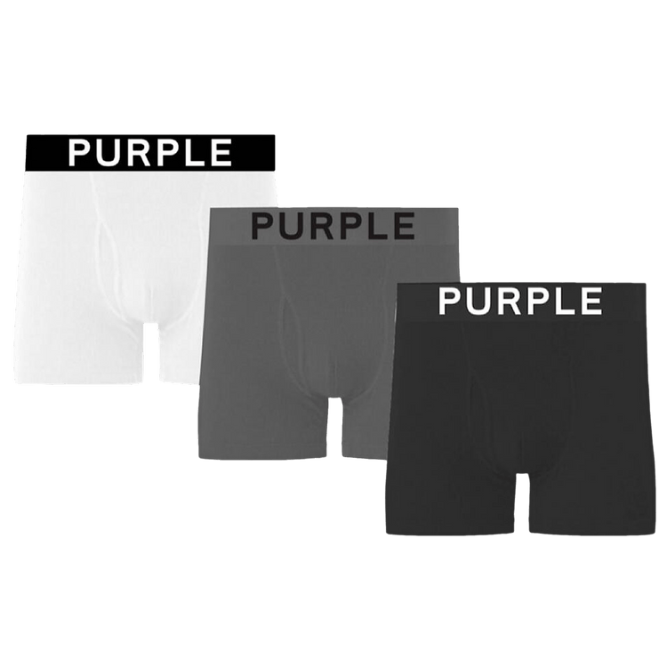 PURPLE BRAND Boxer Briefs (3 Pack) "Multicolor"
