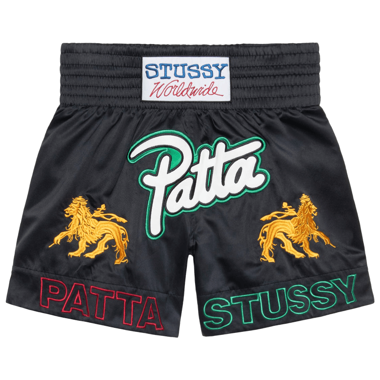 Stussy x Patta Boxing Short "Black"