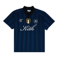 Kith Shadow Stripe Marcel Soccer Jersey "Gulf"