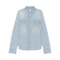 Bottega Veneta Denim Overshirt "Light Bleach"