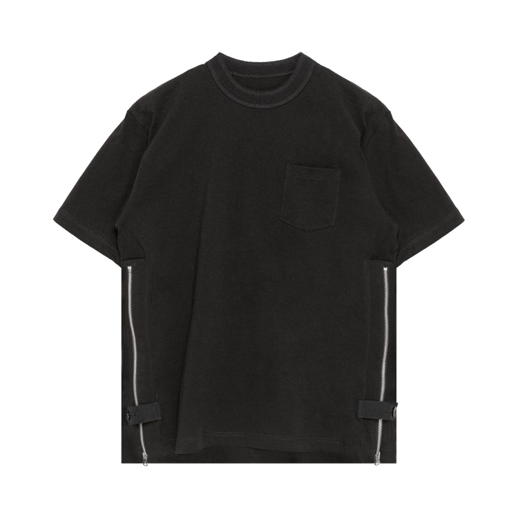 Sacai Jersey T-Shirt "Black"
