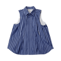 Sacai Poplin Shirt "Stripe"