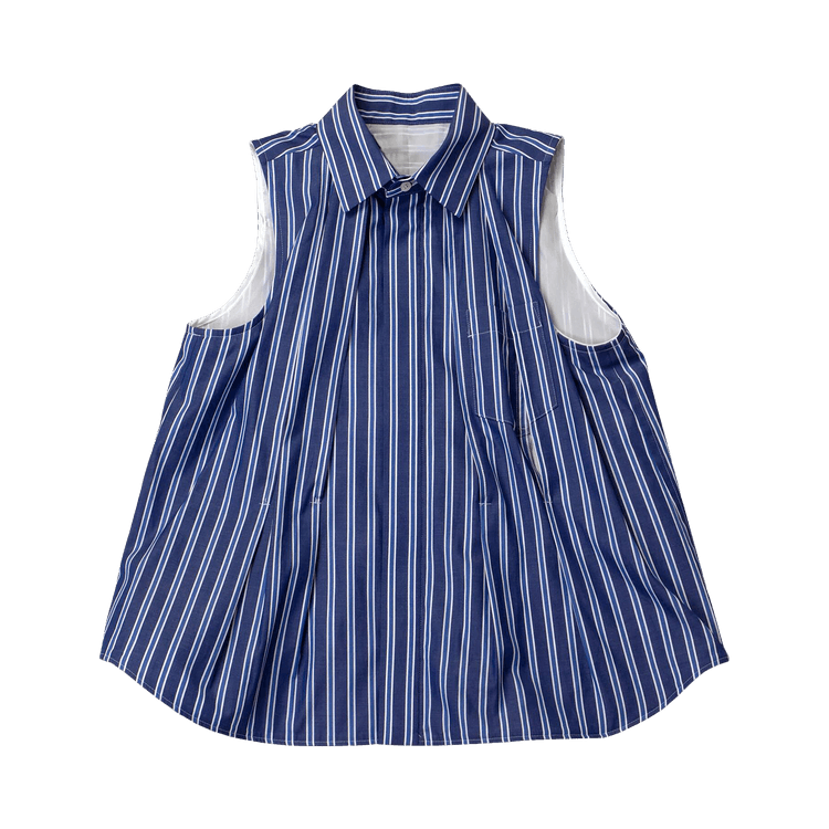 Sacai Poplin Shirt "Stripe"