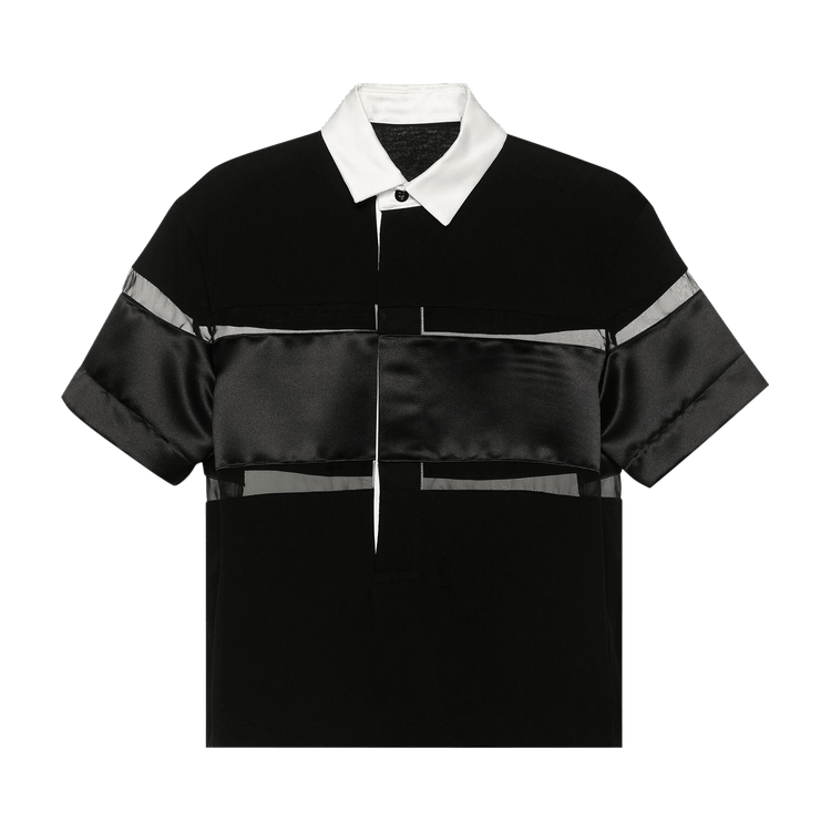 Sacai Rugby T-Shirt "Black"