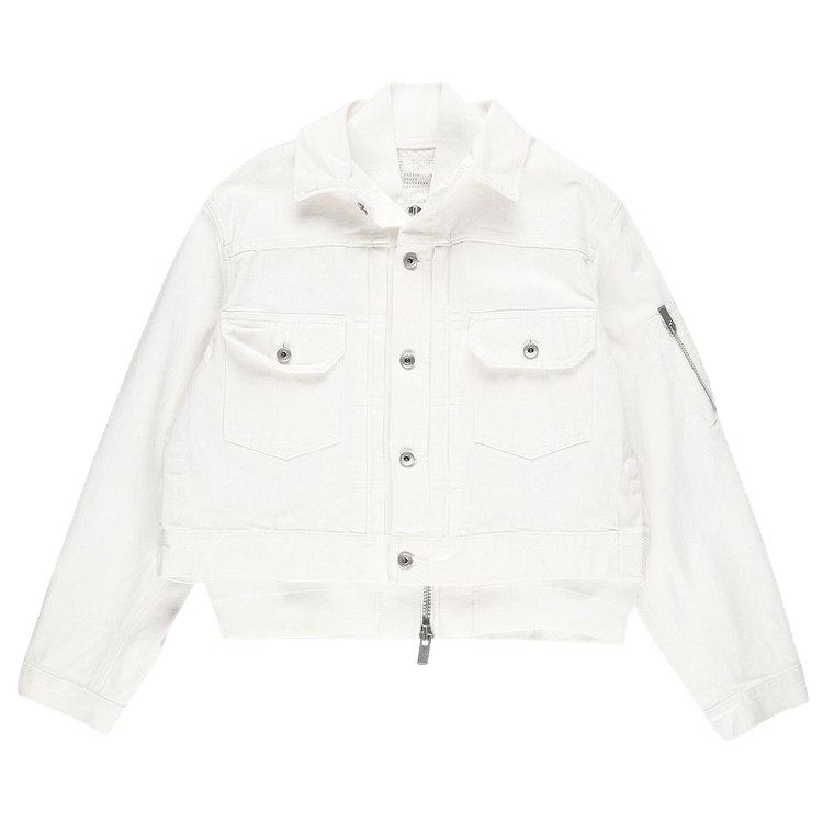 Sacai Denim Blouson "Off White"
