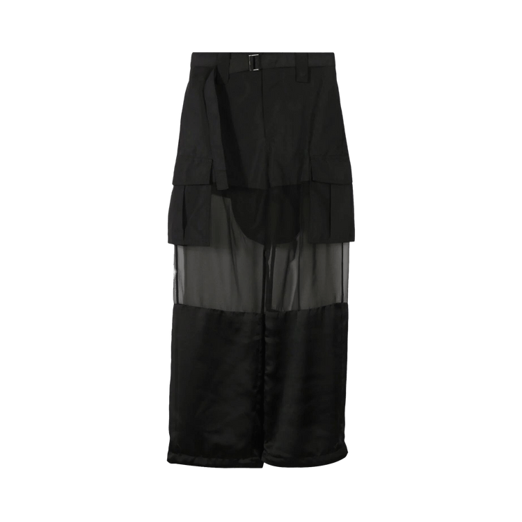 Sacai Combo Pants "Black"