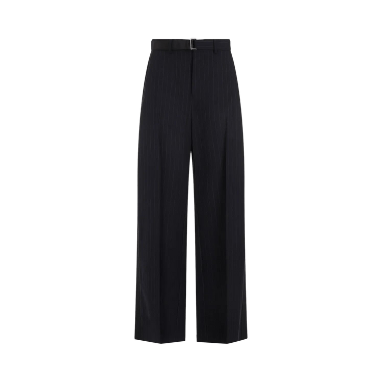 Sacai Chalk Stripe Pants "Navy"
