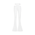 The Attico Jersey Pants "White"
