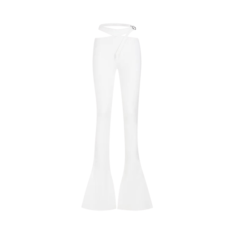 The Attico Jersey Pants "White"