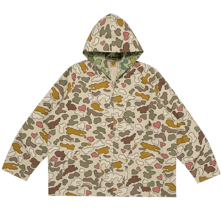 Human Made x KAWS Made Camo Jacket "Brown"