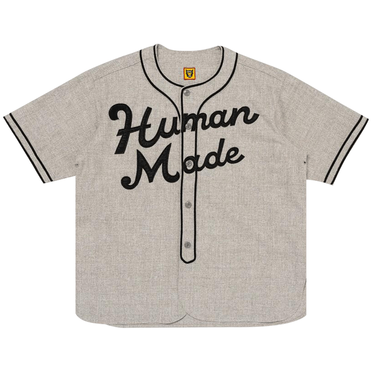 Human Made Baseball Shirt "Grey"