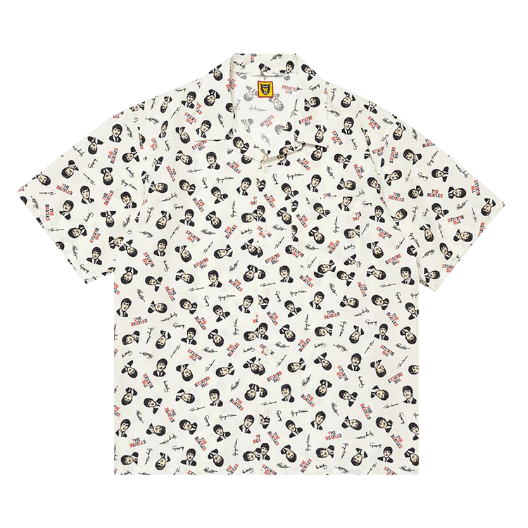 Human Made Beatles Aloha Shirt "White"