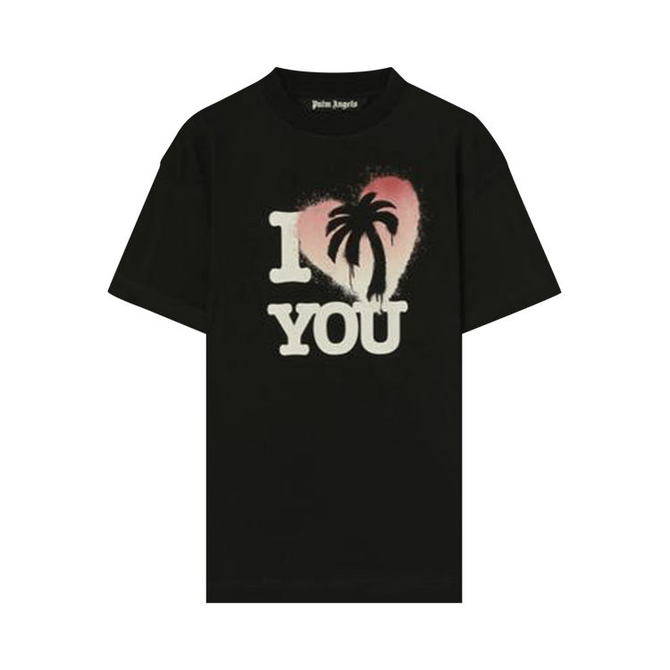Palm Angels I Palm You Tee "Black/Beige/Red"