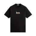 Kith For Peanuts Serif Tee "Black"