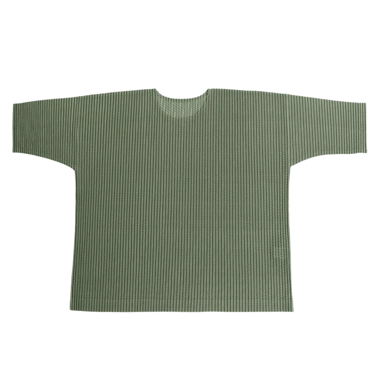 Homme Plissé Issey Miyake Light Mesh Top "Green"
