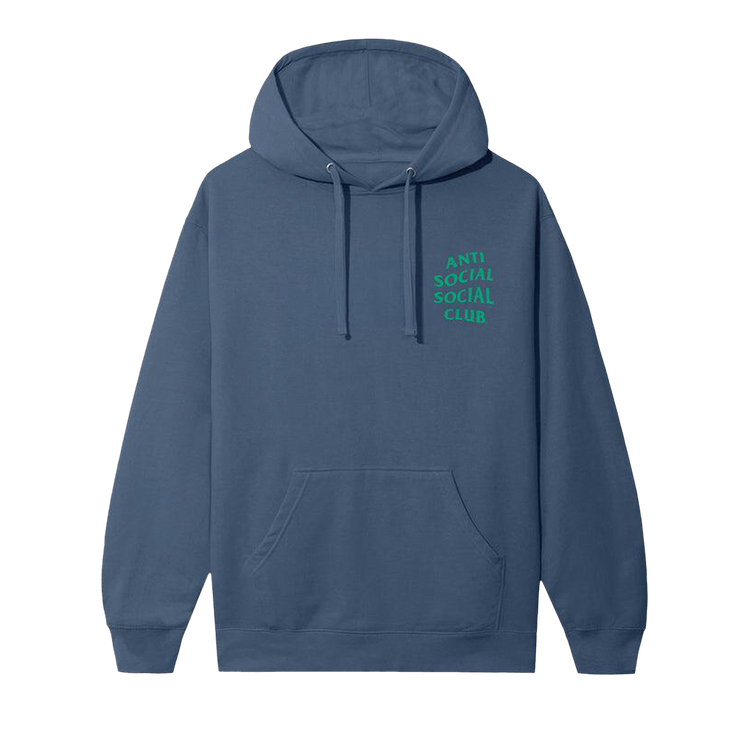 Anti Social Social Club Mind Games Hoodie "Storm Blue"