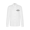 Dior x Air Jordan Wings Long-Sleeve Button Up Shirt "White"