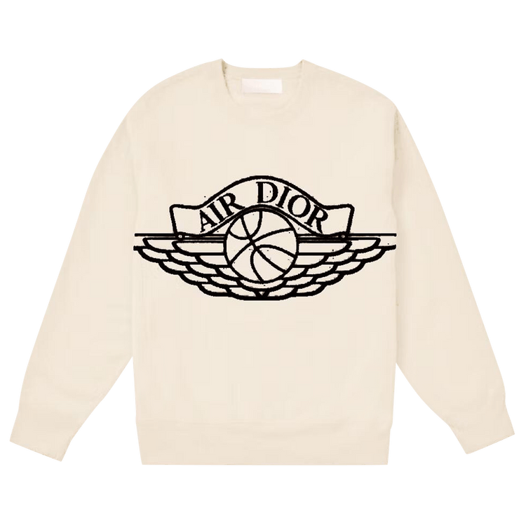 Dior x Air Jordan Wings Sweater "Natural"