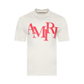 Amiri Staggered Tee "Birch"