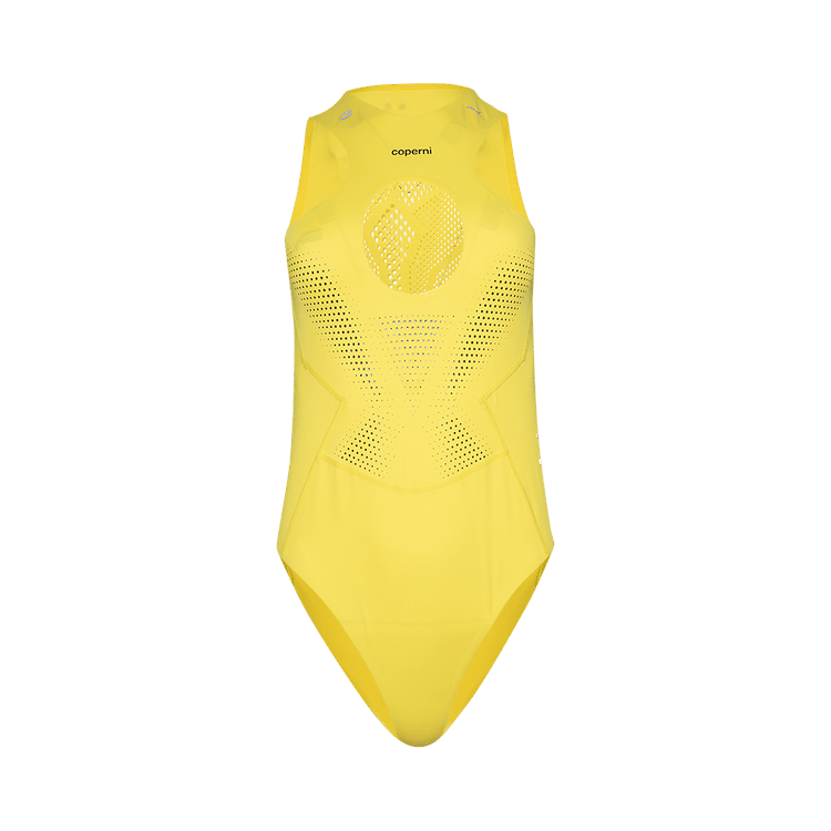 Coperni x Puma Bodysuit "Court Yellow"