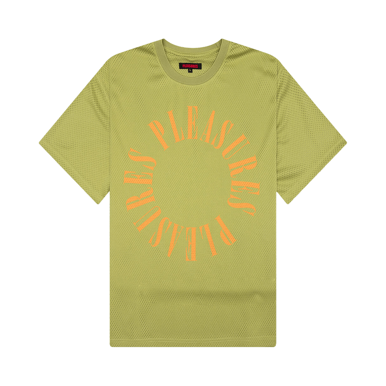 Pleasures Motive Mesh Shirt "Olive"