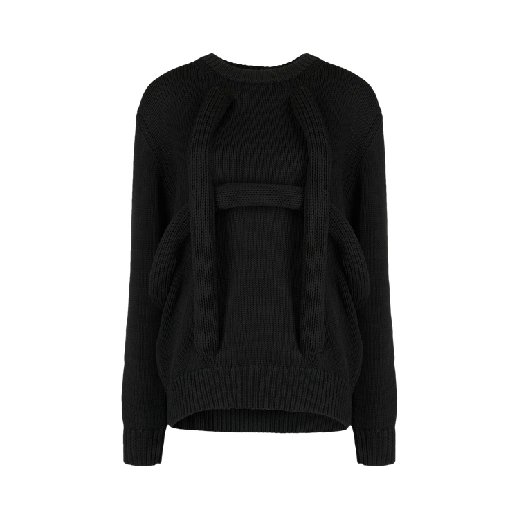 Comme des Garçons Knit Pipe Sweater "Black"