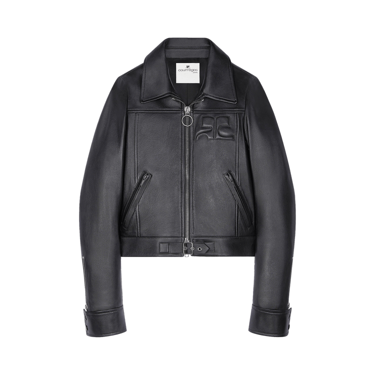 Courrèges Zipped Iconic Jacket "Black"