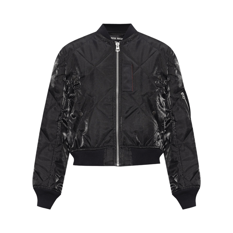 Junya Watanabe Zip Up Quilted Jacket "Black"