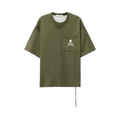 Mastermind Swing Open Tee "Olive/Beige"