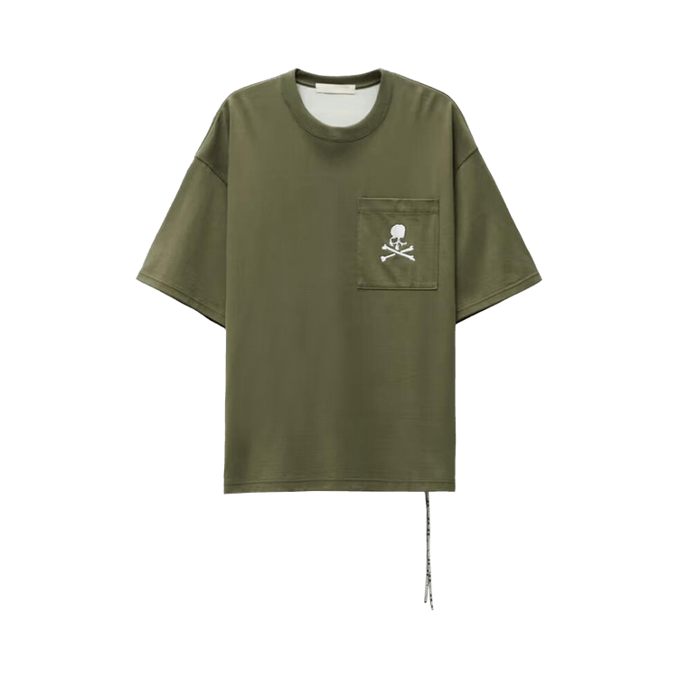 Mastermind Swing Open Tee "Olive/Beige"
