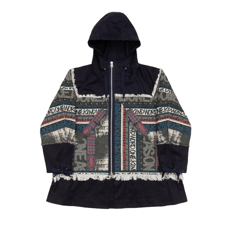 Sacai Eric Haze Jacquard Hooded Blouson "Een"