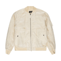 Stone Island Shadow Project Zip Up Bomber Jacket "Ivory"