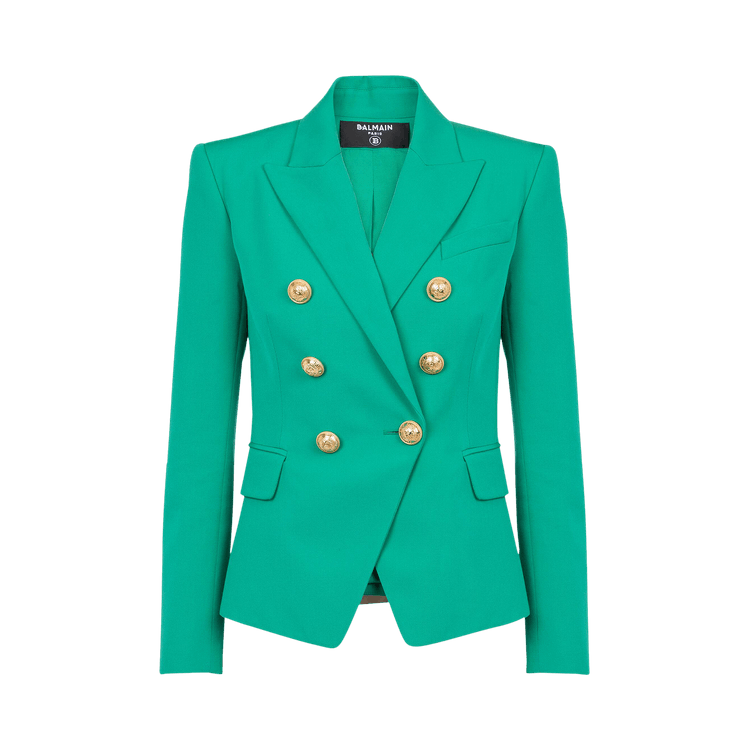 Balmain Classic 6 Button Jacket "Emerald"