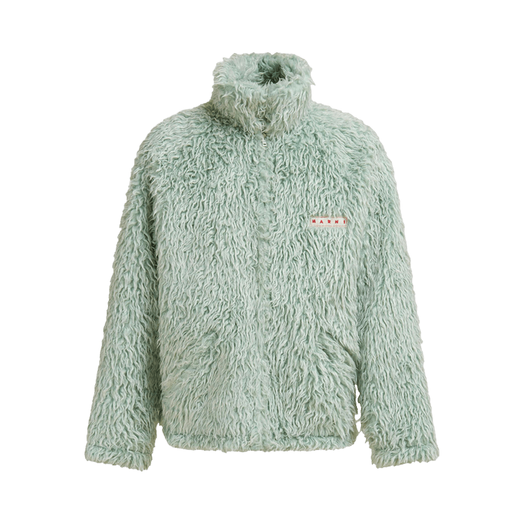 Marni Shaggy Jackets "Light Blue"