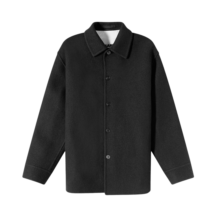 Jil Sander Button Up Shirt Jacket "Black"