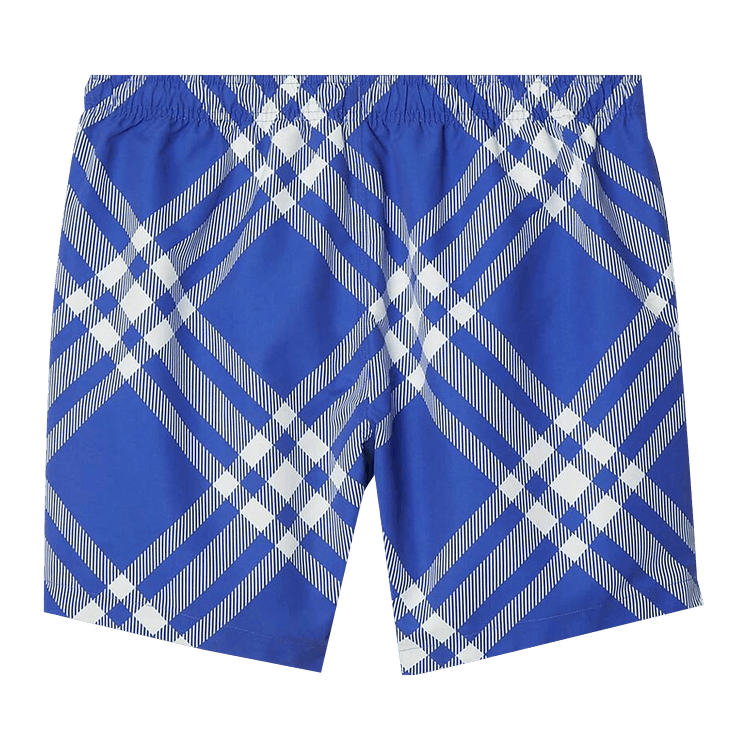 Burberry Knight Check Swim Shorts "White/Blue"