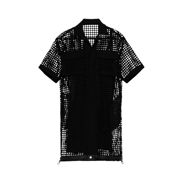 Sacai Emb Lace Dress "Black"
