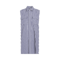 Sacai Thomas Mason Dress "Navy Stripe"
