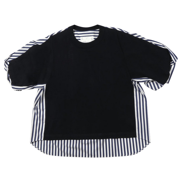 Sacai Jersey T-Shirt "Navy Stripe"