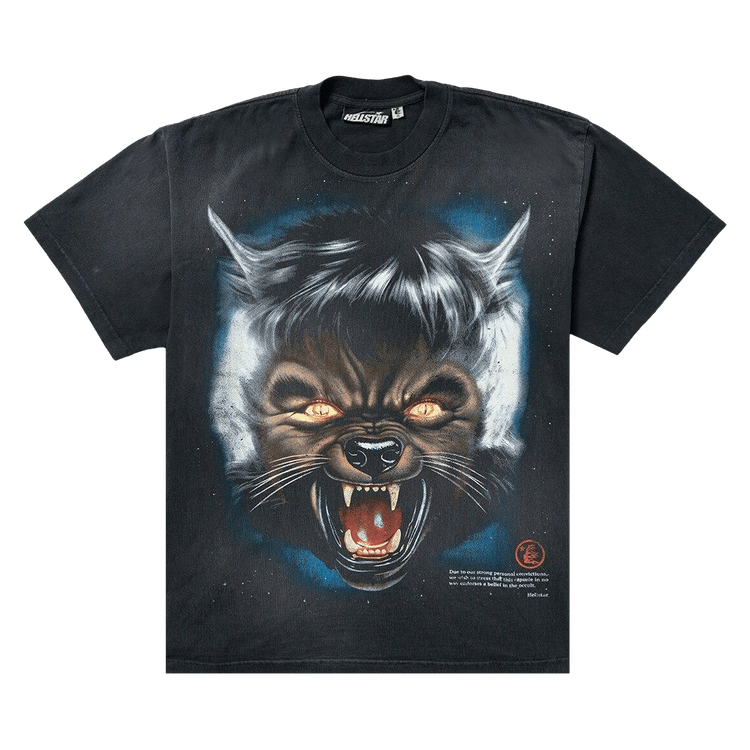 Hellstar Full Moon T-Shirt "Black"