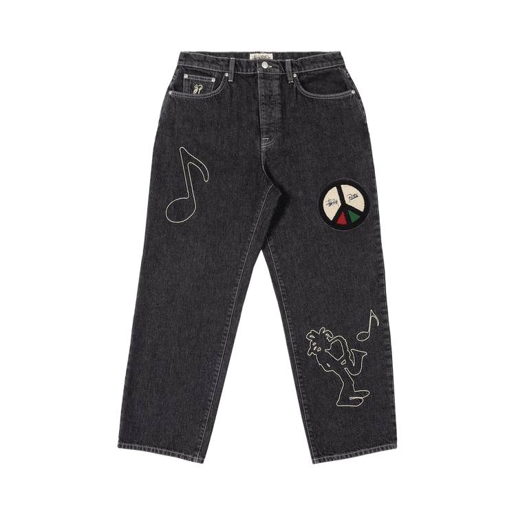 Stussy x Patta Big Ol' Jean 'Black'