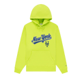 Aimé Leon Dore x New York Mets Logo Hoodie "Acid Lime"