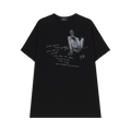 Yohji Yamamoto Combed Jersey Pigmented Printed T-Shirt "Black"
