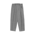 Y's Single Tuck Trousers 'Light Grey'